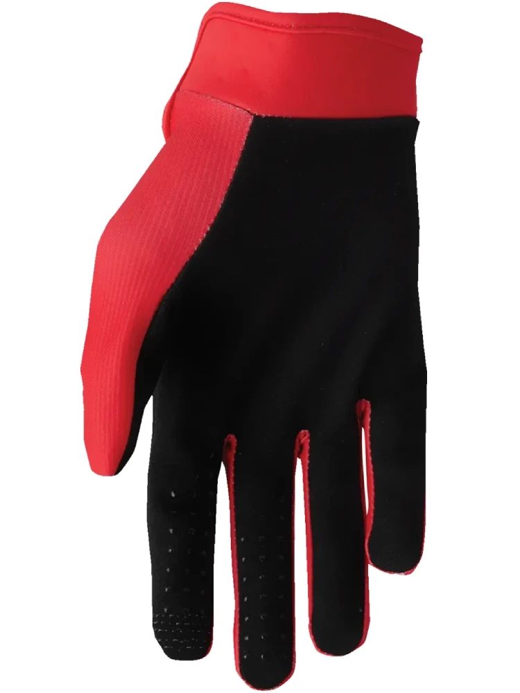Rękawice cross dziecięce Thor Launchmode Split czerwone