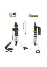 Zestaw obniżający wysokość motocykla -50mm Plug & Travel Suspension Touratech do BMW R1200GS/R1250GS (17-24)