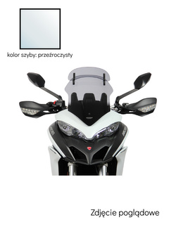 Szyba motocyklowa MRA Variotouringscreen "VT" Ducati Multistrada 950/S V2 (17-24) /S (17-23) przeźroczysta