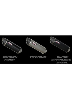 Tłumik owalny Slip-on SC-Project do Suzuki GSF 1250 BANDIT [06-16] / GSX 1250F TRAVELLER [09-16] / GSX 650 F [08-12]