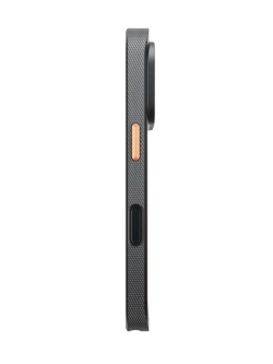 Etui Peak Design Mobile Gnar Case do smartfona Iphone 17 Pro czarno-pomarańczowe