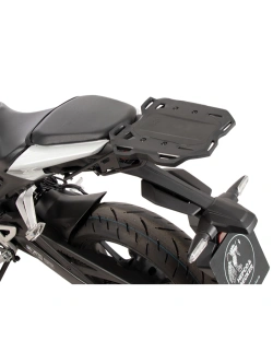 Zestaw: stelaż Smartrack z kufrem centralnym czarno-srebrnym Hepco&Becker Xcore Honda CB 125 R (18-24)