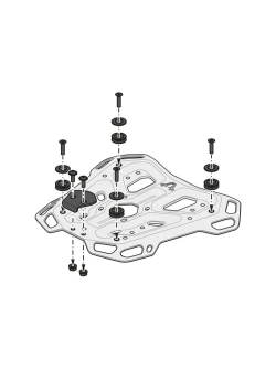 Stelaż centralny Adventure-Rack SW-Motech CF Moto 450MT (23-)/ 800 MT-X (24-)/ 1000 MT-X (25-)