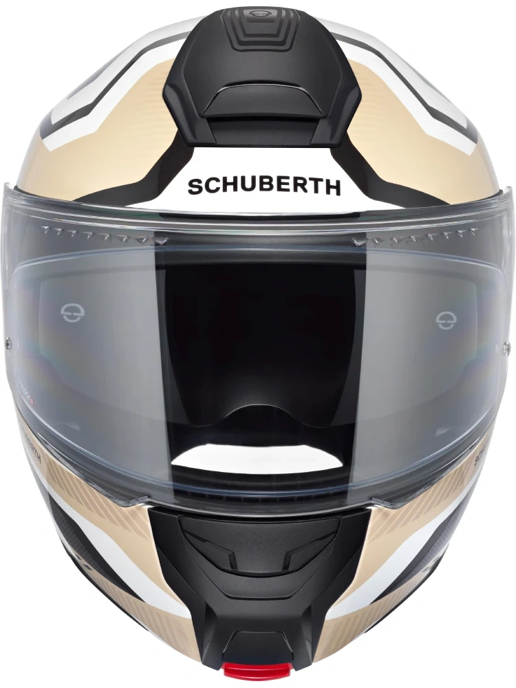 Kask szczękowy Schuberth Concept Kinetic brązowo-biało-szary