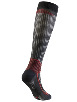 Skarpety SIXS Long V3 czarno-czerwone