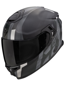 Kask integralny Scorpion Exo-GT SP Air Touradven czarno-szary matowy