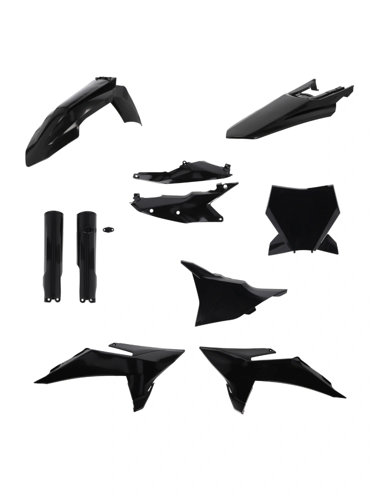 Pełny zestaw plastików Acerbis KTM (wybrane modele) czarny