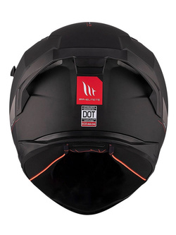Kask integralny MT Braker SV Solid czarny matowy