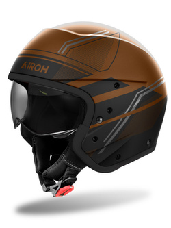Kask modułowy Airoh J110 Slim brązowy matowy