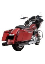 Tłumiki motocyklowe Rinehart Racing 4,5" DBX45 do modeli Harleya Davidsona Touring czarne