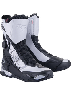 Buty motocyklowe Alpinestars SP-X Boa czarno-srebrne