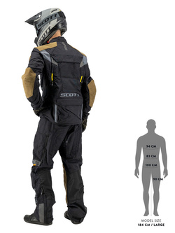 Spodnie motocyklowe tekstylne Scott Dualraid Dryo czarne