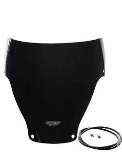 Szyba motocyklowa MRA Oryginalny kształt "O" Suzuki SV 650 S (-02) czarna