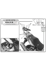 Stelaż pod kufer centralny Monokey, Monolock Kappa Honda CB 1300 (03-09)/ S (05-09) [bez płyty montażowej]