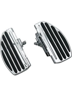 Podesty pasażera Kuryakyn ISO® srebrno-czarne