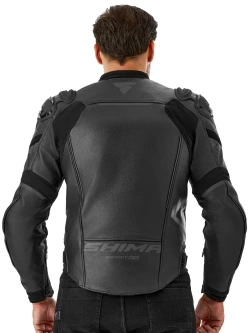 Kurtka motocyklowa skórzana Shima Bandit 2.0 czarna