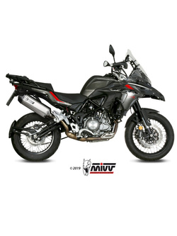 Tłumik motocyklowy Slip-On Line (Speed Edge) MIVV do Benelli TRK502 X (18-) srebrny