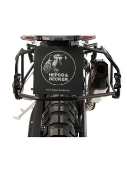 Stelaż kufrów bocznych Hepco&Becker Cutout Xplorer 40/37 BMW F 900 GS (24-) czarny