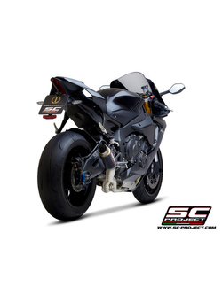 Tłumik SC-Project GP70-R Carbon / Titanium, Bez katalizatora (Slip on) - Yamaha YZF R1 / R1M [20-21]