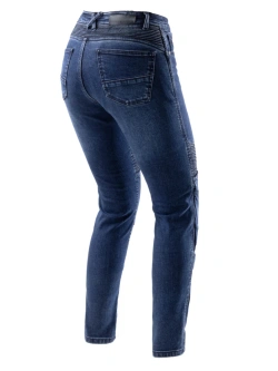 Jeansy motocyklowe damskie Rebelhorn Agness 2 Mono niebieskie