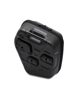 Zestaw: kufer boczny plastikowy URBAN ABS + stelaż SLC SW-MOTECH Indian FTR 1200 (18-25)/ Rally (19-25) [poj.: 16,5l; na lewą stronę]