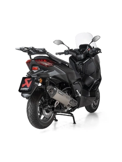 Tłumik motocyklowy Akrapović Street Yamaha Tricity/ X-Max/ Tech Max 300 (25-) stal nierdzewna [z homologacją]