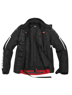 Kurtka motocyklowa tekstylna Spidi Sportmaster H2Out czarno-biała