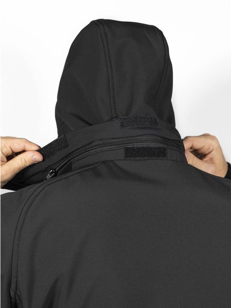 Kurtka motocyklowa tekstylna John Doe Softshell 2 in 1 czarna