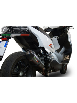 Tłumik G.P.R GP Evo4 Poppy [Slip-On, Stainless Steel] - BMW C 650 Sport [16-20]