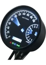 Prędkościomierz cyfrowy Daytona Velona-W z białym podświetleniem Led [200 km/h]