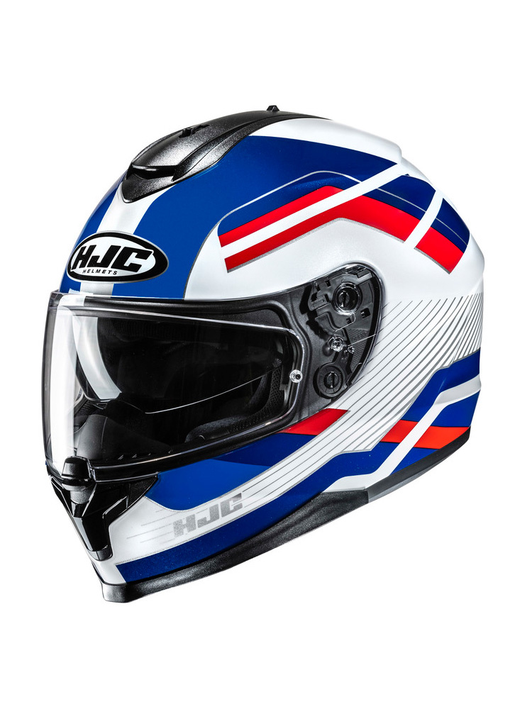 Kask integralny HJC C70N Belis niebiesko-biały