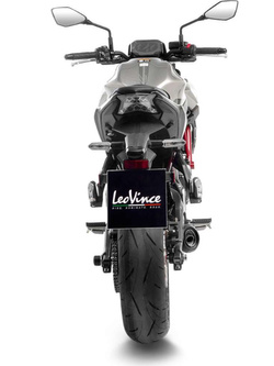 Pełny układ wydechowy LeoVince LV One Evo [Full-System, Stal nierdzewna + Carbon] do Kawasaki Ninja 650 (21-), Z 650 (21-) / RS (22-24), Versys 650 (21-24) czarny