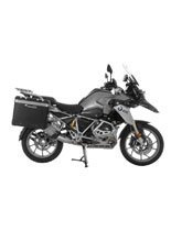 Zestaw: kufry boczne z anodowanego aluminium czarne Zega Pro + stelaże czarne Touratech BMW R1250GS/ R1250GS Adventure/ R1200GS (13-21)/ R1200GS Adventure (14-21) (38+45L)
