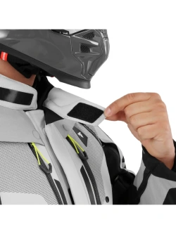 Kurtka motocyklowa tekstylna Shima Hero 3.0 G2 szaro-fluo żółta