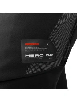 Spodnie motocyklowe tekstylne Shima Hero 3.0 szaro-czerwone
