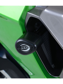 Crash pady Aero R&G do Kawasaki Versys-X 250 (17-19), Versys-X 300 (17-20) czarne