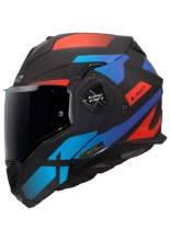 Kask szczękowy LS2 FF901 Advant X Nova czarno-niebiesko-czerwony