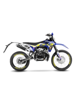 Tłumik motocyklowy LeoVince X-Fight Black Edition Sherco (wybrane modele) [z homologacją]