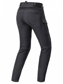 Jeansy motocyklowe damskie Shima Giro 3.0 szare