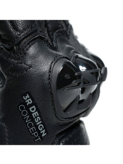 Skórzane rękawice motocyklowe Dainese Impeto czarne