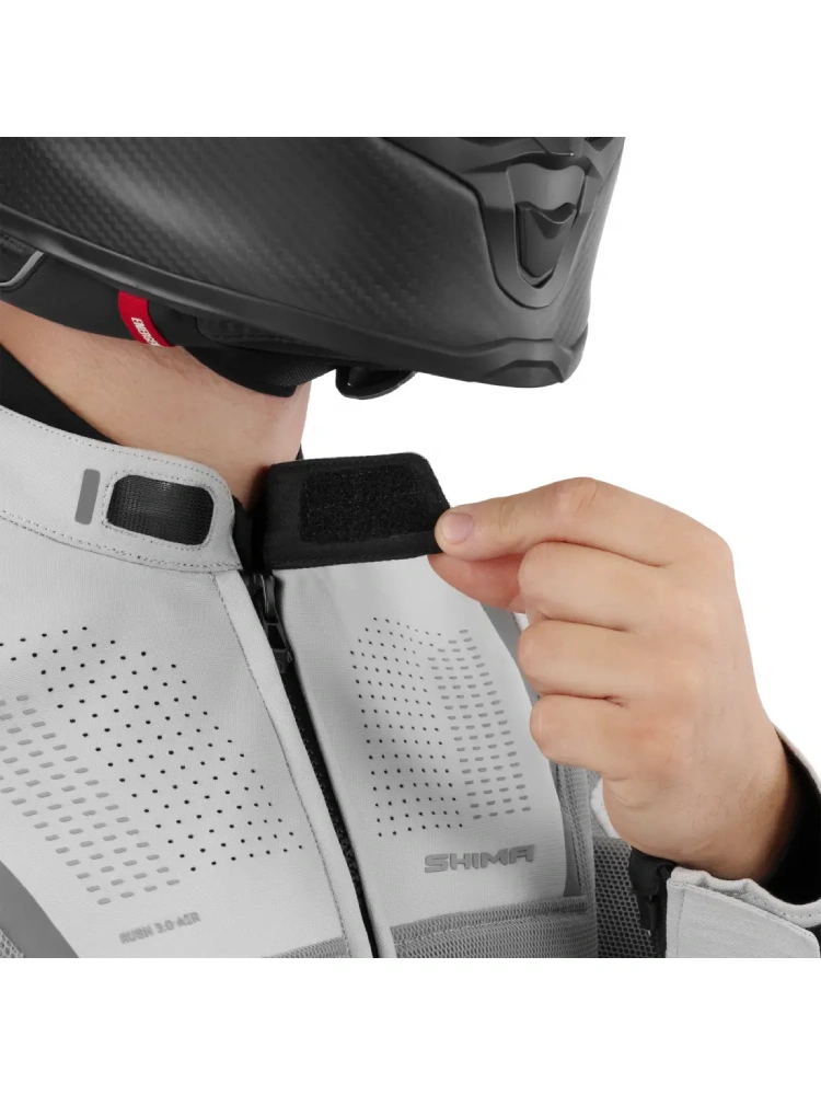 Kurtka motocyklowa tekstylna Shima Rush 3.0 Air G2 szara
