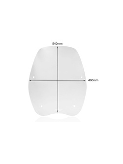 Szyba do skutera WRS Touring Honda SH 125/ 150 (20-24), SH 350 (21-24) przezroczysta