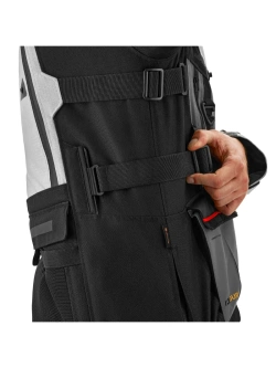 Kurtka motocyklowa tekstylna Shima Tracker jasnoszara