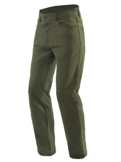 Spodnie motocyklowe tekstylne Dainese Casual Regular Tex zielone