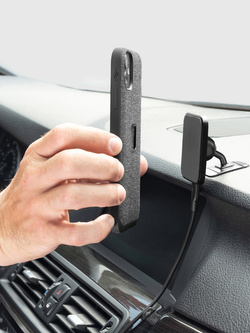 Magnetyczny uchwyt samochodowy z ładowarką do telefonu Peak Design Mobile v2 czarny