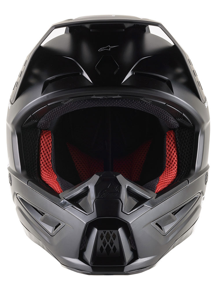 Kask enduro Alpinestars MX Supertech M5 Solid czarny