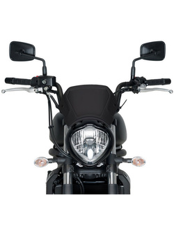 Owiewka PUIG Retroplate do Husqvarna, Indian, Kawasaki, Suzuki, Triumph, Yamaha (wybrana modele) czarny