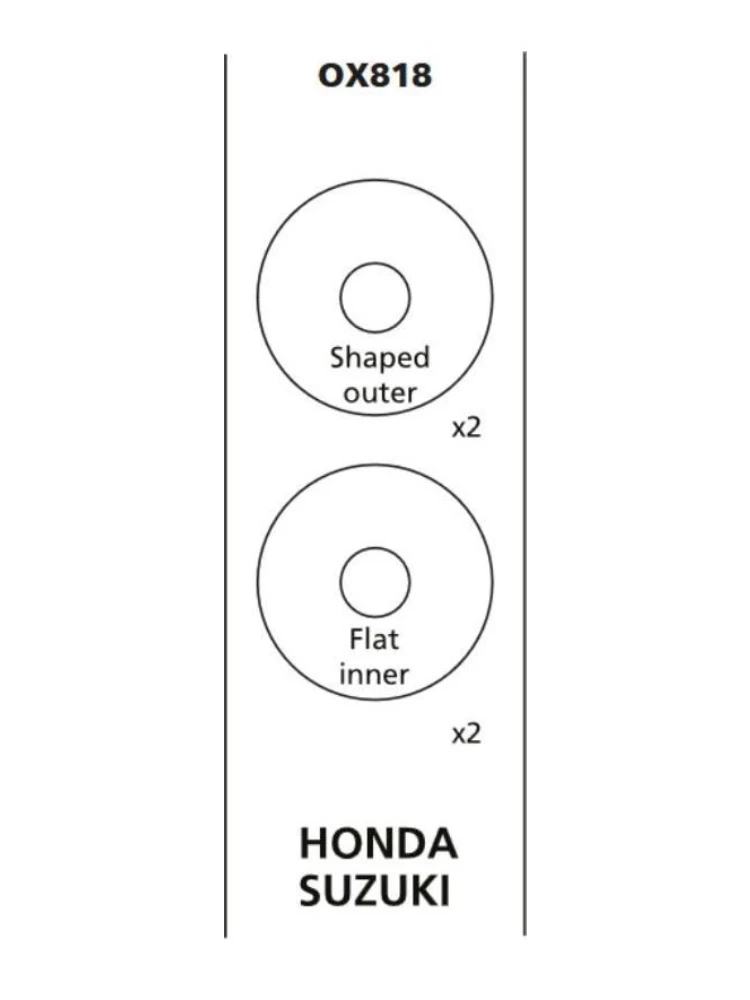 Mocowanie/zaślepka do kierunkowskazów Oxford Honda/Suzuki