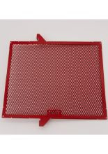 Osłona chłodnicy R&G aluminiowa do Triumpha Trident 660 (21-)/ Tiger 660 Sport (22-) czerwona