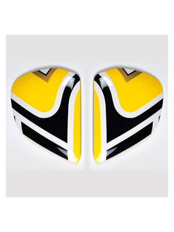 Boczki Arai Vas-V do Kasku Rx-7 V/Rx-7 V Evo Edwards Legend Yellow